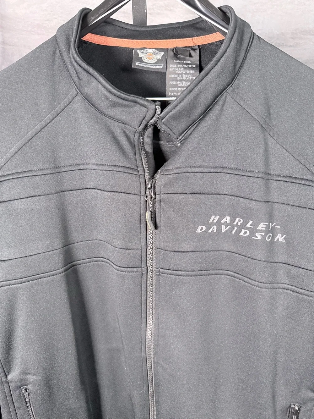 Harley-Davidson Men’s Gray Lightweight Softshell Jacket - owned by Randy Couture